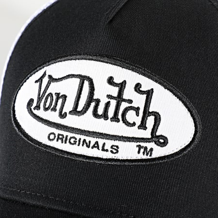 Von Dutch - Boston Trucker Cap Negro Blanco